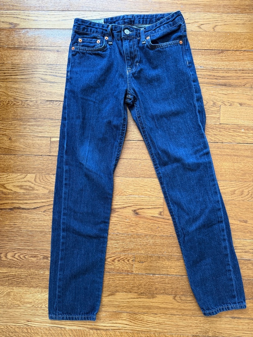 Polo Dark Blue Classic Straight Leg Jeans